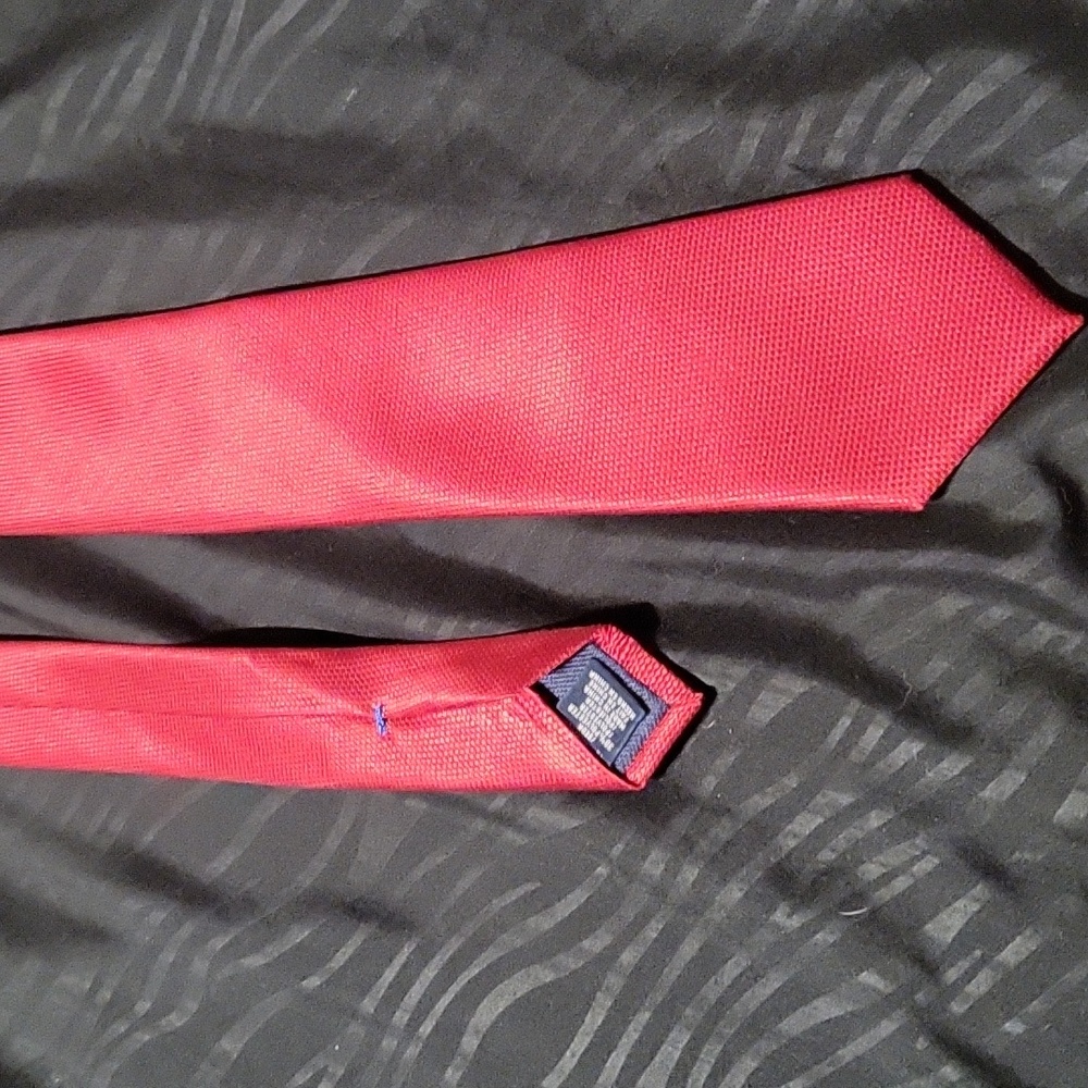 Nautical silk tie